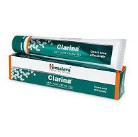 Кларина (Clarina anti-akne cream) - крем от прыщей и угревой сыпи / 30 г, Himalaya (срок годности - до июня 2025 г включительно)