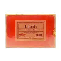 Мыло "Клубничное" 125 г, Khadi