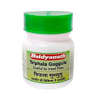Трифала гуггул (Triphlala Guggulu) 40 табл., Baidyanath