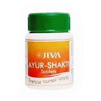 Аюр-Шакти (Ayur-Shakti) - мужское здоровье, эректильная дисфункция, бесплодие / 60 табл., Jiva Ayurvedic Pharmacy