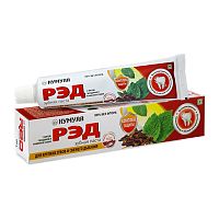 Зубная паста "Рэд" с мятой и гвоздикой 100 г, Kumuda
