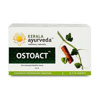 Остоакт (Ostoact) - здоровье и укрепление костей / 100 табл, Kerala Ayurveda 