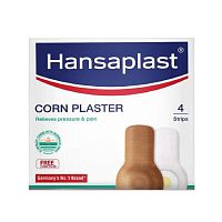 Пластырь противомозольный CORN PLASTER (4 шт), Hansaplast (Срок годности - до мая 2025 г включительно)