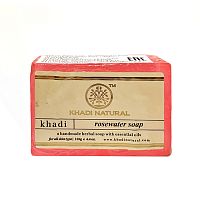 Мыло "Роза" 120 г, Khadi natural