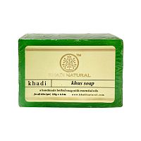 Мыло "Ветивер" (Khus Soap) 120 г, Khadi natural