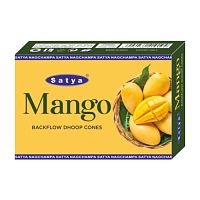 Благовония-конусы Mango 10 шт., Satya