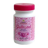 Джем "Гулканд"(Gulkand) из вяленых лепестков роз 400 г, BAPS Amrut