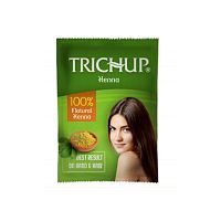 Хна натуральная индийская красящая для волос и мехенди  Trichup 100 г, VASU