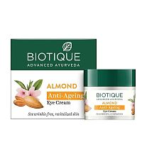 Крем для кожи вокруг глаз "Био Миндаль" 15 г, Biotique