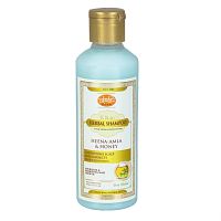 Шампунь травяной "Хна, Амла и Мёд" 210 мл, Khadi