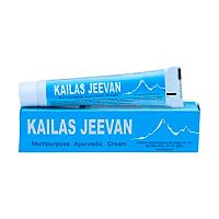 Крем многофункциональный аюрведический "Kailas Jeevan" (Кайлас Дживан) 20 г, Ayurved Sumshodhanalaya