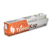 Крем для сухой и потрескавшейся кожи стоп "ТрещКэр" 30 мл, Экохербалл