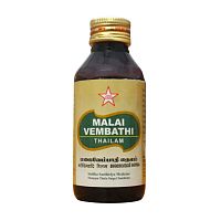 Малай Вембати Тайлам (Malai Vembathi Thailam) -  100 мл, SKM Siddha