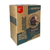 Хна для волос "Каштановый"  6х10 г, Kumuda