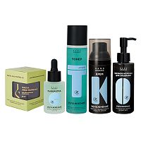 Комплекс Увлажнение (молочко, тонер, сыворотка, крем, маска), Nano Organic