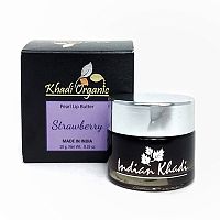 Бальзам для губ "Клубника" 10 г, Khadi Organic