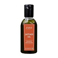 Джатияди масло (Jatyadi Oil) - лечение кожных заболеваний / 60 мл, Jiva Ayurvedic Pharmacy