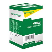 Nutral chewable antacid 100tab Nagarjuna Нагарджуна Нутрал 