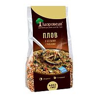 Плов с белыми грибами 250 г, "Здороведа"
