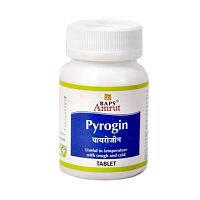 Пирогин (Pyrogin) - противовирусное, жаропонижающее / 20 табл, Baps Amrut