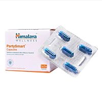 Пати Смарт (Party Smart) - устранение симптомов похмелья / 25 капс., Himalaya 
