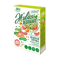 Гречка зелёная пророщенная с овощами 300 г, Vita